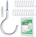 20 Pcs Ceiling Hooks for Hanging Plants - 2.9 inches Heavy Duty, Hanging Hooks f... - Image 2