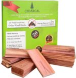 20 Piece Set of Premium Cedar Blocks for Clothes Storage - Crafted from 100% Pur... - Image 2