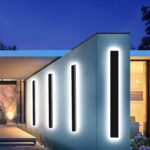 2pcs 24in Exterior Wall Lights,4.33in Wide Dimmable Modern Outdoor Wall Lights f... - Image 2