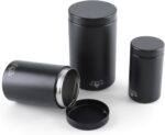 3-Piece Stainless Steel Food Canisters Set (27/47/84oz) | Airtight Metal Kitchen... - Image 2