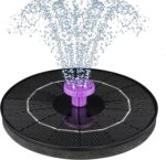 3.5W Solar Bird Bath Fountain Pump, Solar Powered Water Pump, Outdoor Water Foun... - Image 2