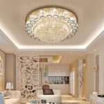 31.5 inch Luxury Crystals LED Ceiling Light Fixture, Modern Chandelier Pendant L... - Image 2