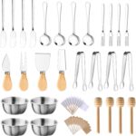 48 Pcs Charcuterie Boards Accessories Butter Spreader Knives Set Stainless Steel... - Image 2