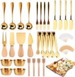 48Pcs Charcuterie Boards Accessories, Charcuterie Utensils Cheese Butter Spreade... - Image 2