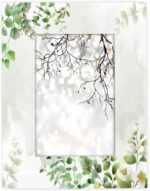 5x7 Picture Frame Green Leaf 5x7 Photo Frame Green Leaves Small Wooden Photo Fra... - Image 2