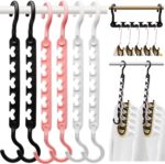 6-Pack-Closet-Organizers-and-Storage,Sturdy Organization-and-Storage-Hangers-Spa... - Image 2