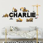 8 Sheets Personalized Wall Decals Large Letter Stickers Name Stickers Nursery Wa... - Image 2