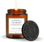 8oz Handmade Candle - Unique Scent of Jasmine and Sandalwood- Eco-Friendly Vegan... - Image 2