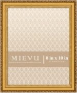 8×10 Picture Frame Gold - Picture Frames for Wall Hanging And Tabletop Display, ... - Image 2