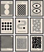 97 Decor Modern Bauhaus Poster - Mid Century Modern Wall Decor, Midcentury Geome... - Image 2