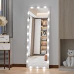 ANYHI 63"X23" Full Length Mirror with Lights, Bedroom Full Body Mirror with Ligh... - Image 2