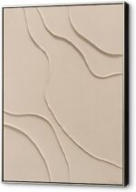 ARTINME Large Abstract Textured Wall Art Hand Painted Canvas Modern Oil Painting... - Image 2