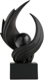 AWNR Gold Abstract Sculpture House Decor Aesthetic - Home Décor Accents for Nigh... - Image 2