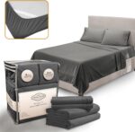 Abeero Home Queen Sheet Set - Luxury Hotel Bed Sheet - Soft Cooling Sheets with ... - Image 2