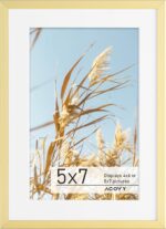 Acovy 5x7 Aluminum Picture Frame Matted to 4x6, 5x7 Photo Frame with High Defini... - Image 2