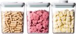 Airtight Food Storage Containers,1.3Qt 3Pcs Pop Food Containers with Lids, Stack... - Image 2