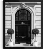 Ajsupplydecor High Fashion Luxury Store Poster Wall Art Print, Black and White A... - Image 2