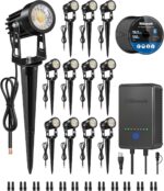All-in-One LED Low Voltage Landscape Lighting Kit, 12-Pack Landscape Lights with... - Image 2