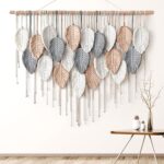 Alynsehom Large Macrame Wall Hanging, Boho Woven Tapestry, Chic Modern Bohemian ... - Image 2