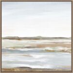 Amanti Art Framed Canvas Wall Art 30x30 Vastness I (Landscape) by Eva Watts, Fra... - Image 2