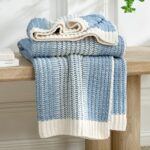 Amélie Home Premium Chenille Throw Blanket, Soft Cozy Luxury Two-Tone Knit Blank... - Image 2