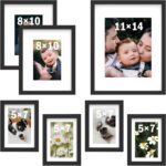 An&He 7 Pack Picture Frames Collage Wall Decor, Gallery Wall Frame Set for Wall ... - Image 2