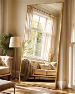 Antok Full Length Mirror, 71"x32" Floor Mirror with Stand, Hanging Mounted Mirro... - Image 2