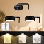 Arixinks 3PACK Picture Light Battery Operated with Remote, Painting Light for Wa... - Image 2