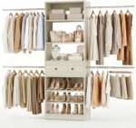 Armocity Wood Closet Organizer System - 4FT-9FT Expandable Wardrobe Closet with ... - Image 2