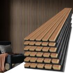 Art3d 6-Piece Wood Slat Acoustic Panels for Stylish Decor and Noise Reduction, 3... - Image 2