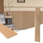 Art3d WPC Wainscoting Panels, 16-Pack 48 x 6 Inch 3D Wall Accents for Interior W... - Image 2