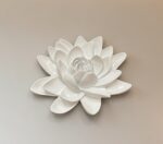 Artgenius Resin Lotus Flower Wall Decor,3D Flower Wall Hanging Decor Modern Art ... - Image 2