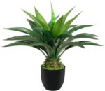 Artificial Agave Plant 2ft - 24" Large Fake Aloe Vera Plants Indoor with Fake Gr... - Image 2
