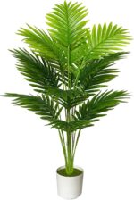 Artificial Areca Palm Plant Fake Tropical Tree Perfect Faux Plants in Pot for In... - Image 2