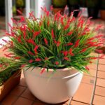 Artificial Faux Plants Flowers for Outdoor Decorations, Fake Monkey Grass for Ou... - Image 2