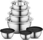 Avador Premium Stainless Steel Mixing Bowls, Set of 7 EXTRA Large Stainless Stee... - Image 2