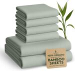 BAMPURE Luxury Bamboo Sheets Queen Size – 100% Viscose from Bamboo, Ultra-Soft &... - Image 2