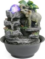 BEAMNOVA Tabletop Fountain,Relaxation Water Feature Feng Shui Indoor Fountain of... - Image 2