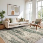 BEIMO Area Rugs 8x10 for Living Room Bedroom, Modern Abstract Machine Washable R... - Image 2