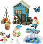 BangBangDa Miniature Fairy Garden Gnomes Decoration – Small Figurines Statue Acc... - Image 2