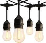 Banord Outdoor String Lights, 50FT Waterproof Patio Lights with 1W Dimmable LED ... - Image 2