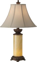 Barnes and Ivy Traditional Table Lamp with Night Light 28.5" Tall Dark Bronze Cr... - Image 2