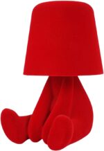 Bedside Touch Control Table Lamp, Golden Decor Thinker Statue LED Table Lamp wit... - Image 2