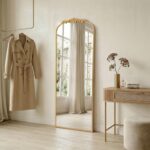 Besdomus Vintage Full Length Mirror: 21"x56" Ornate Gold Antique Floor Long Body... - Image 2