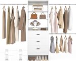 Besiost 96'' Closet Organizer System with 3 Hanging Rods, 8FT Closet Organizers ... - Image 2