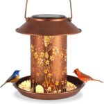 Bird Feeders for Outdoors Hummingbird Solar Lanterns Outdoor Waterproof Hanging ... - Image 2