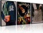 Black Men Wall Art African American Man Canvas Wall Decor Black People Art Poste... - Image 2