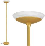 BoostArea Torchiere Floor Lamp, 24W Super Bright LED Standing Lamp, 3000K Steple... - Image 2