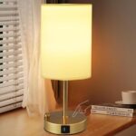 Briever Touch Control Table Lamp for Bedroom, 3-Way Dimmable Nightstand Lamp wit... - Image 2