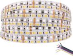 Brightest RGB+CCT Flexible led Strip Lights 270LEDs/Meter 5050 RGB + 2835 Warm W... - Image 2